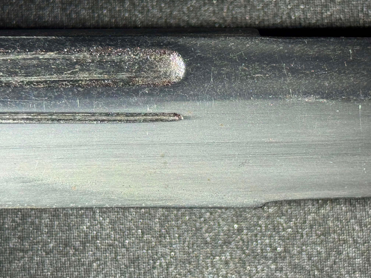 Antique Nihonto - Long Habaki Naginata in Koshirae