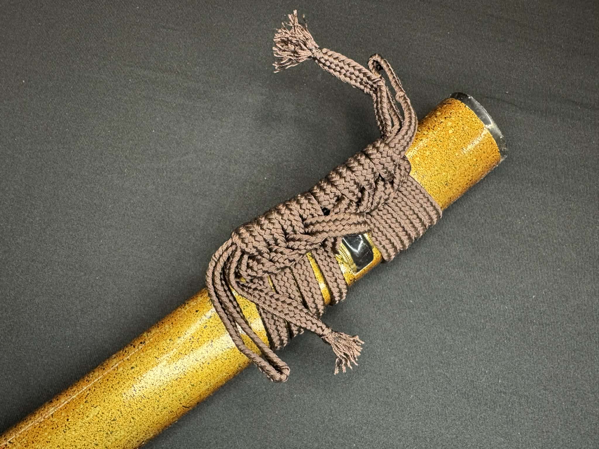Moritaka Razor Prestige Katana - Golden Arrows - Clay-Tempered T10 Choji hamon, Hazuya Polish