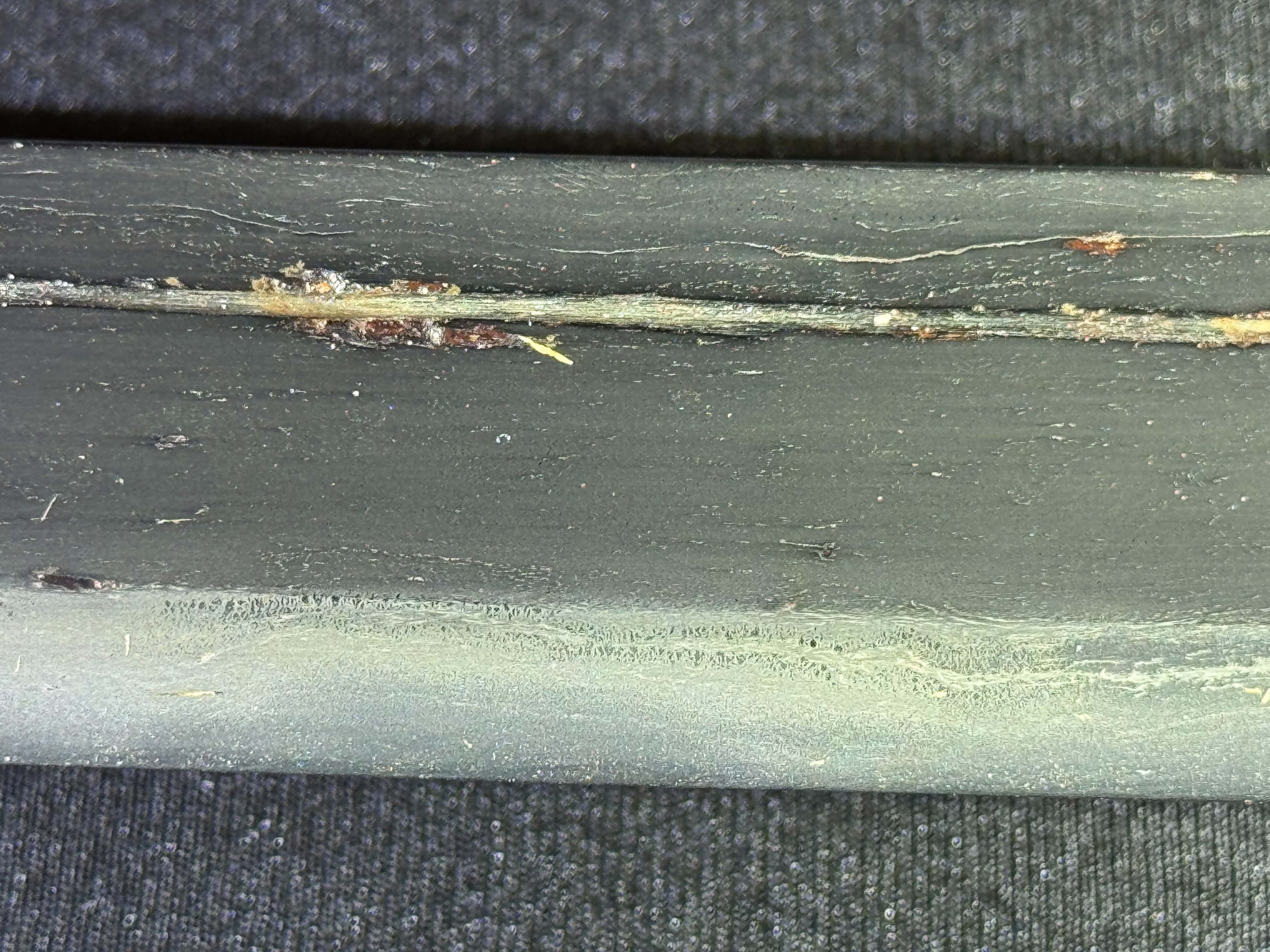 Antique Nihonto - Katakiriha Wakizashi in Shirasaya, Signed Soshu -hiro