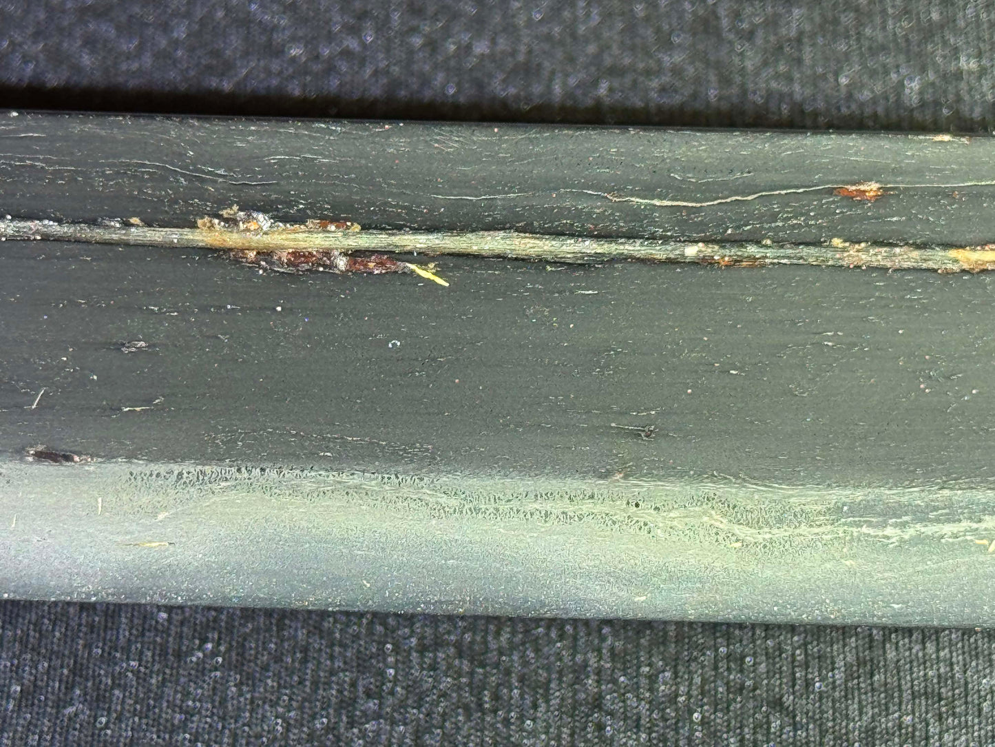 Antique Nihonto - Katakiriha Wakizashi in Shirasaya, Signed Soshu -hiro