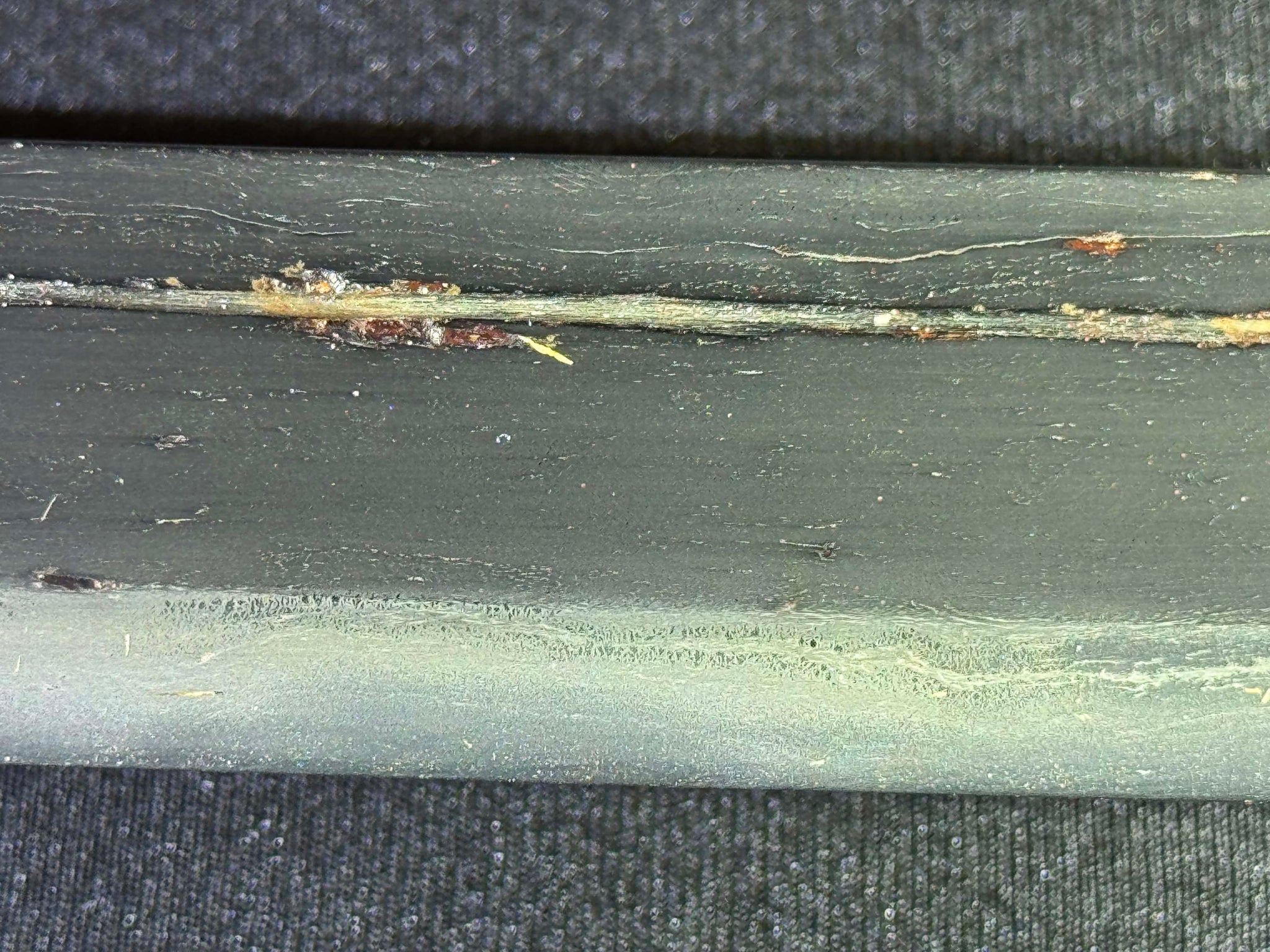 Antique Nihonto - Katakiriha Wakizashi in Shirasaya, Signed Soshu -hiro