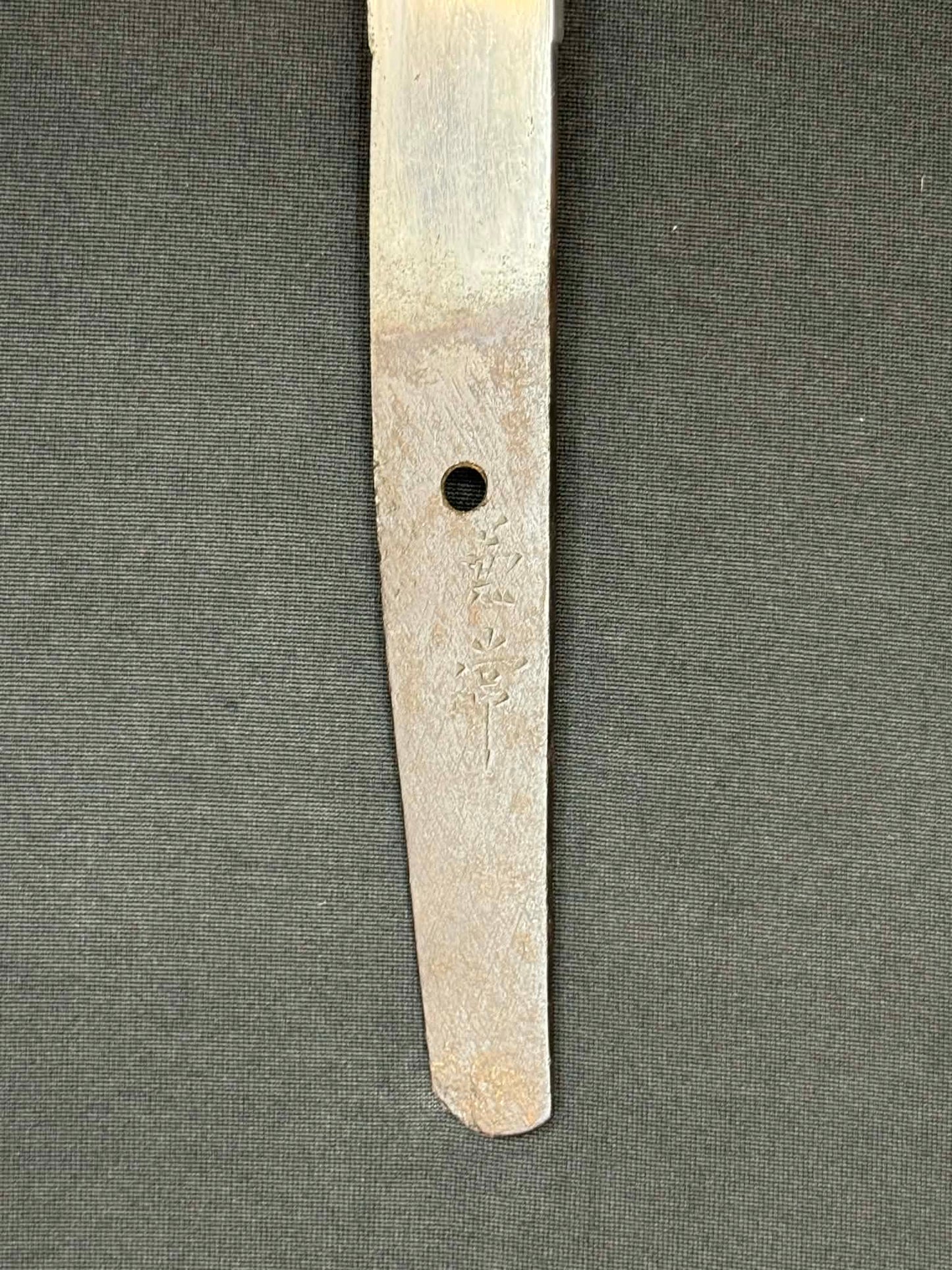 Antique Nihonto - Wakizashi in Koshirae, signed Kanetsun (unverified)