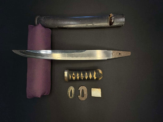 Antique Nihonto -  Edo Period (150-300 years old) Tanto in Koshirae
