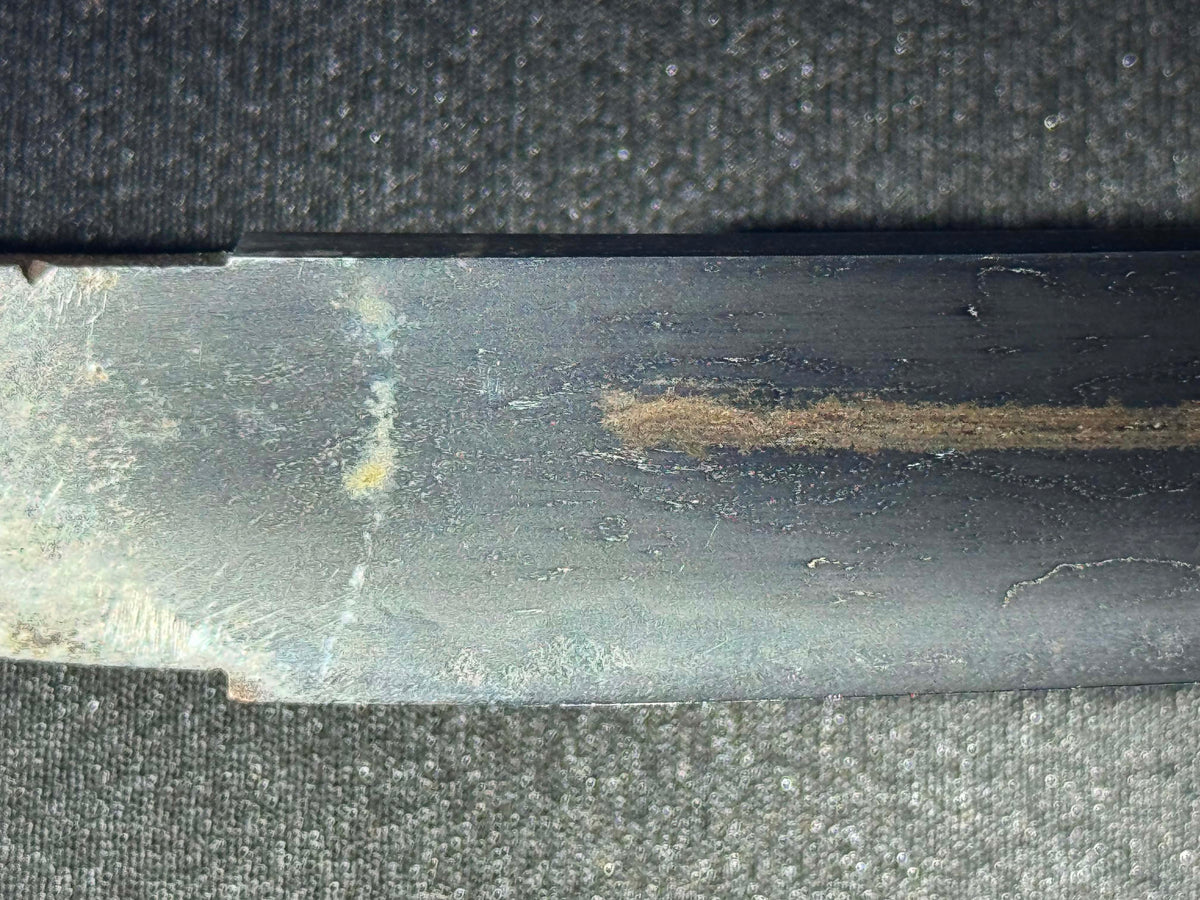 Antique Nihonto - Kanmuri Tanto in Koshirae, signed Hiromasa (not verified)