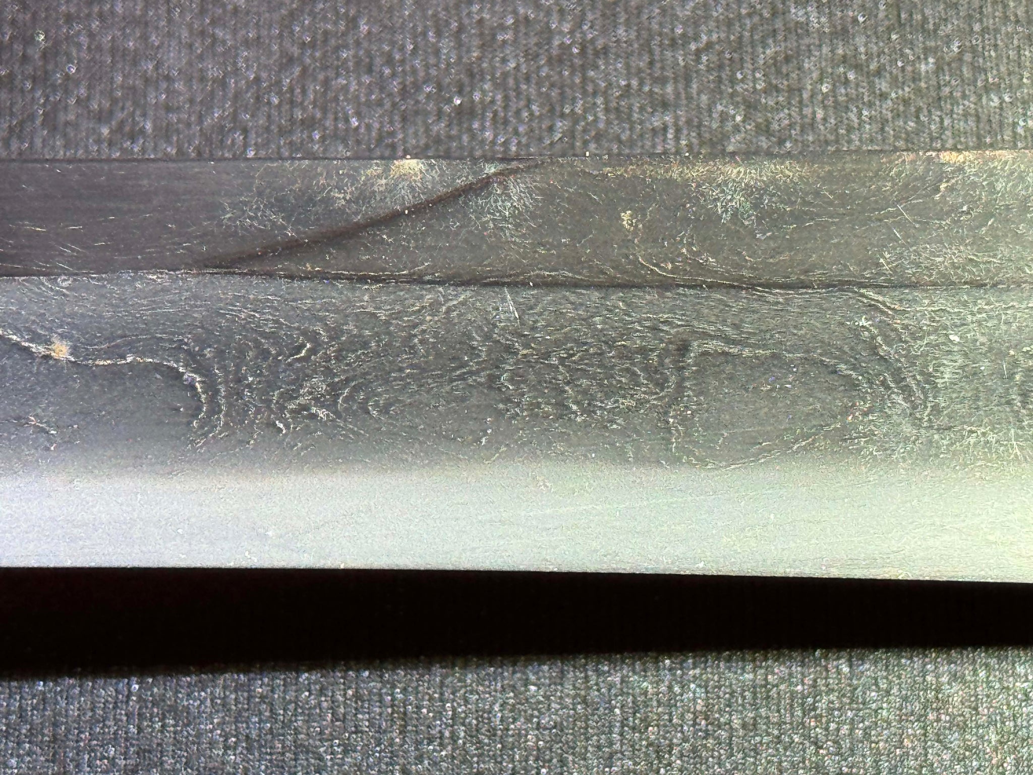 Antique Nihonto - Muromachi (5-600 years old) Kanmuri Otoshi Tanto in Shirasaya, NBTHK attributed to Chikushi Ryokai