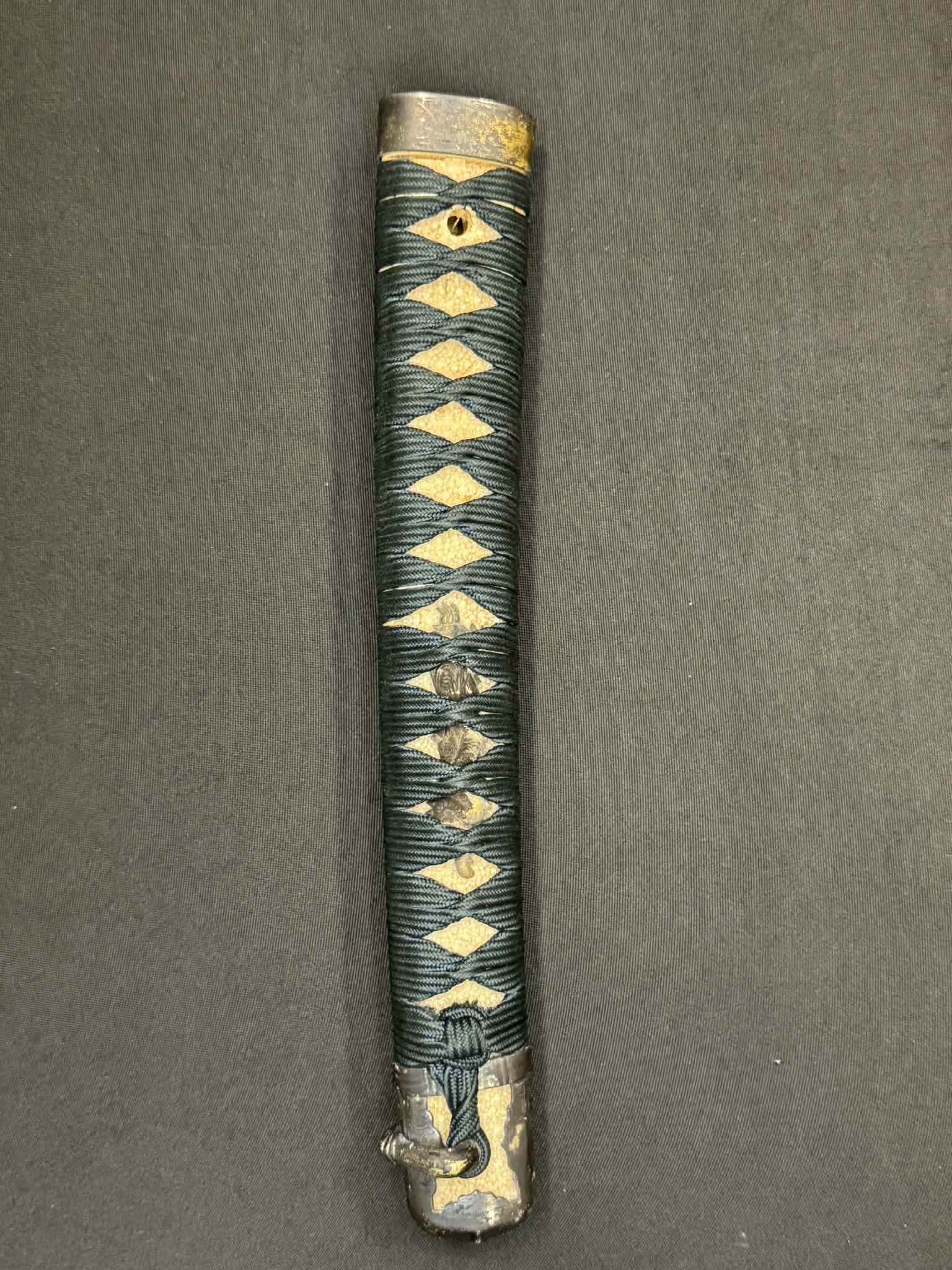 Nihonto - Showato Katana in Tachi Koshirae, Signed Seki Kanemune Saku