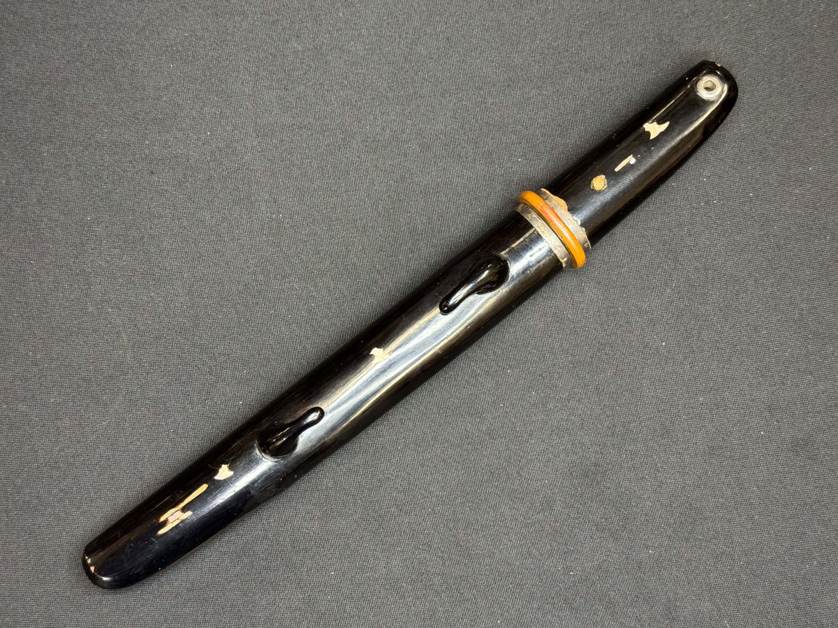 Antique Nihonto - Early Edo (400 years old,) thiccc Yoroi Doshi Armor Piercer Tanto in koshirae, Dated Keicho 9 (1604)