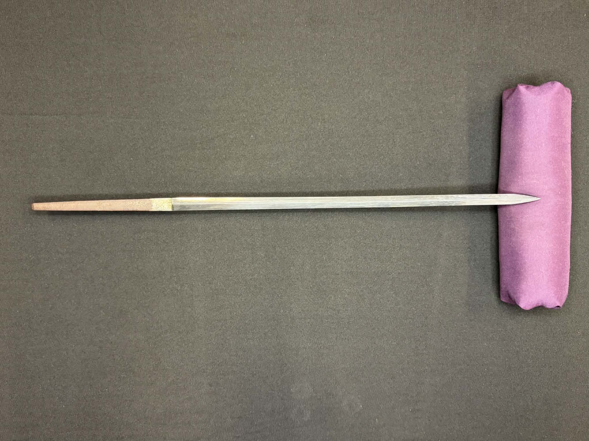Antique Nihonto - THICCC Wakizashi in Koshirae, signed Ashu Kaifu Ju Ujiyoshi, NBTHK Certified