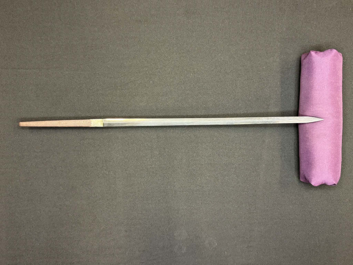 Antique Nihonto - THICCC Wakizashi in Koshirae, signed Ashu Kaifu Ju Ujiyoshi, NBTHK Certified