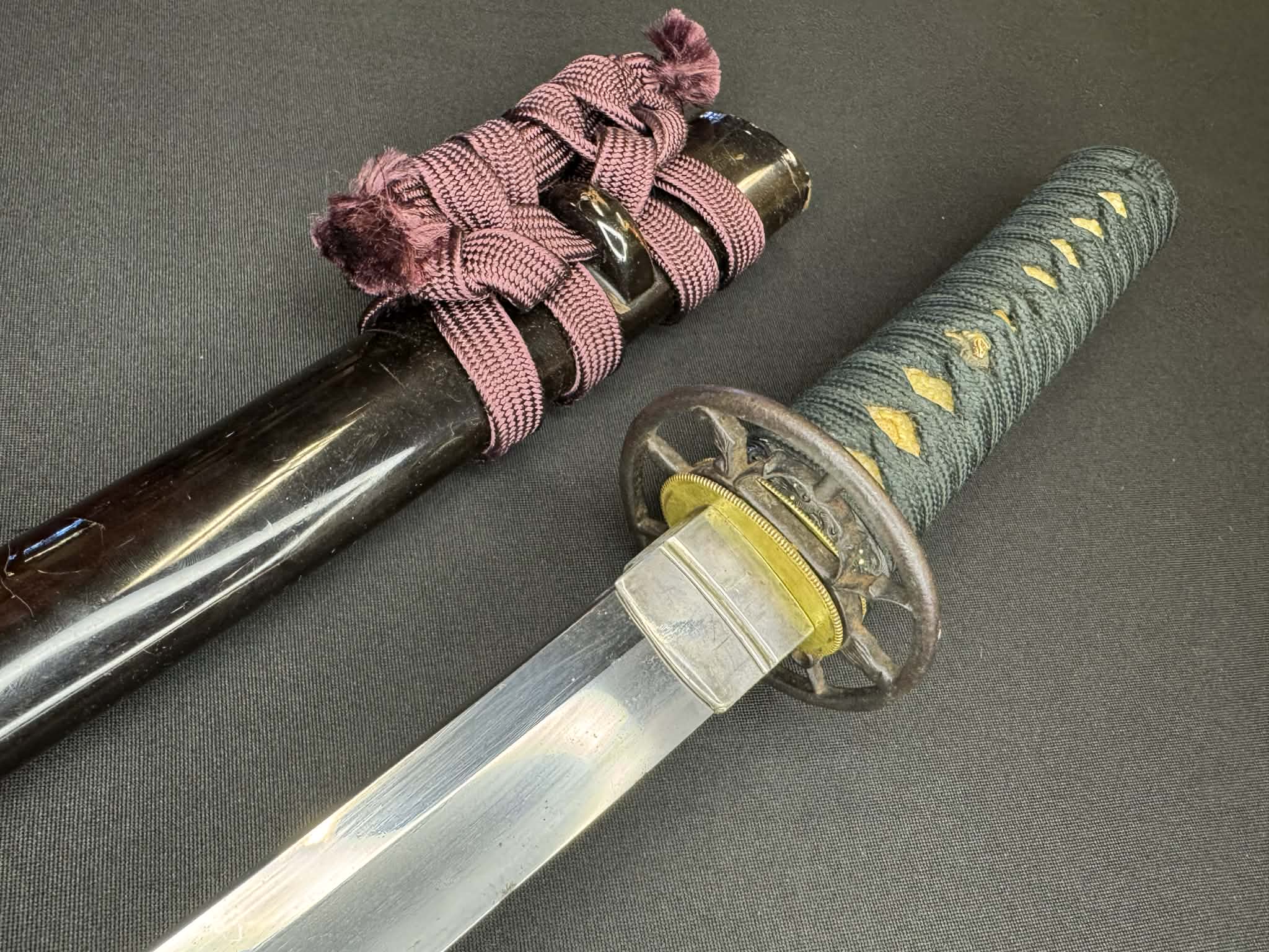 Antique Nihonto - Early Edo Period (3-400 years old) Wakizashi in Koshirae