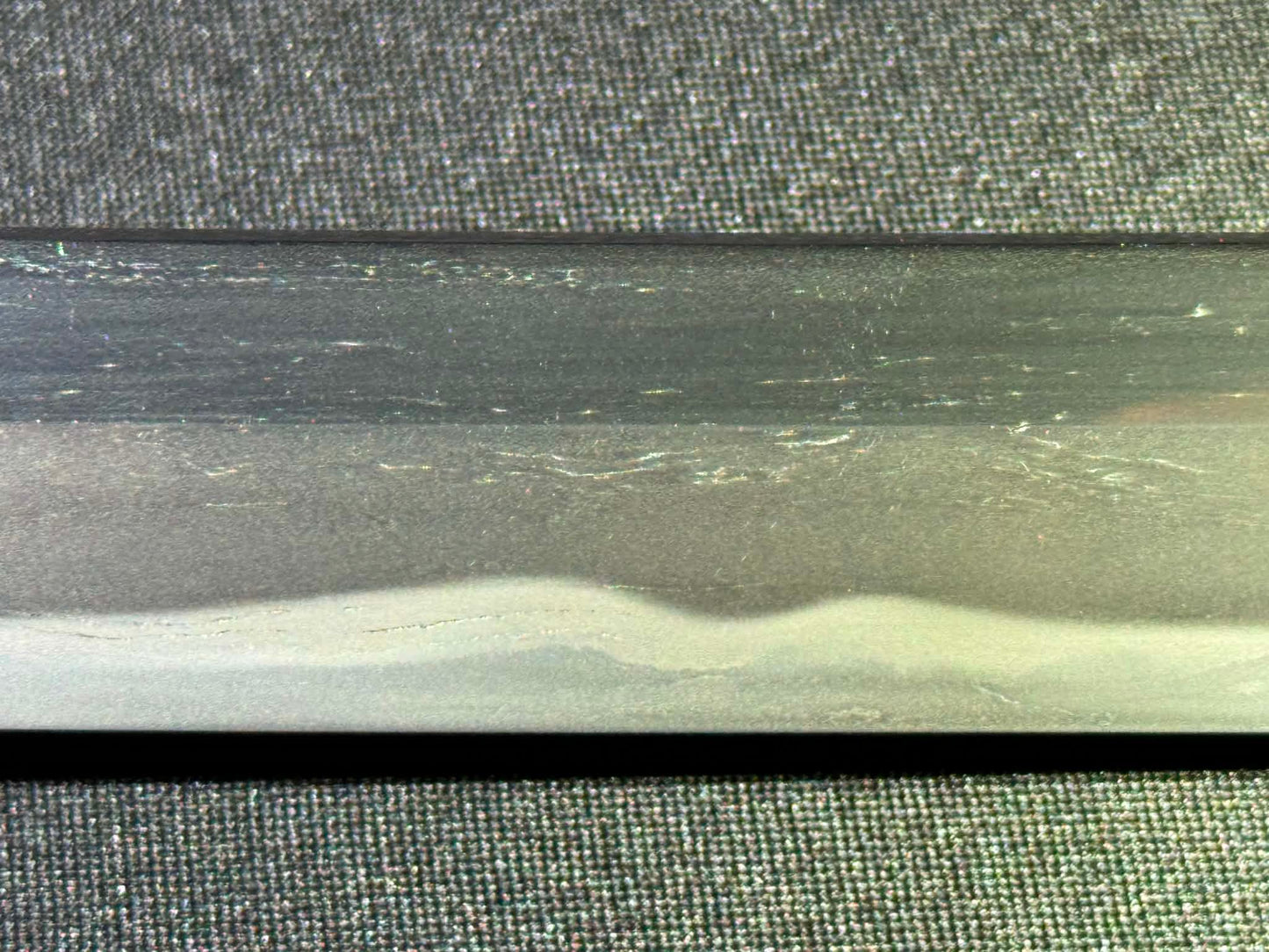 Antique Nihonto - Possible BATTLE DAMAGE Katana in Tachi Koshirae, signed Kunimune (unverified)