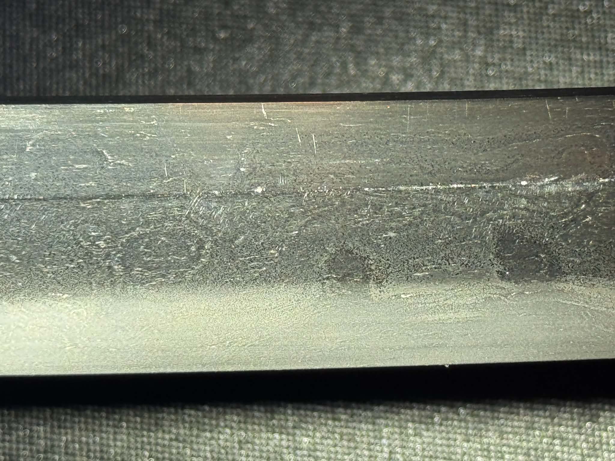Antique Nihonto - Wakizashi in Koshirae, possible hidden Christian Tsuba