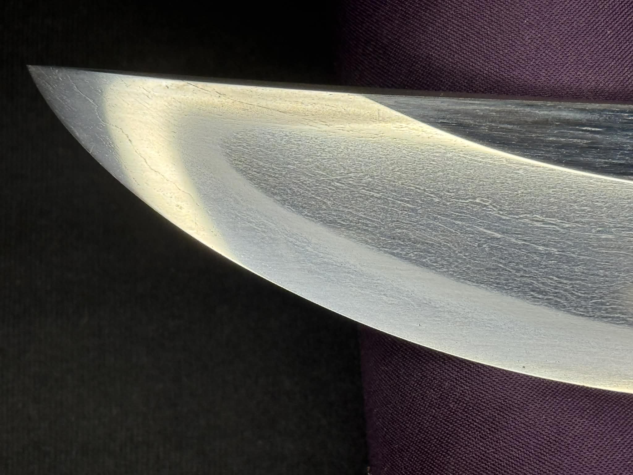 Antique Nihonto -  Shinshinto (150-225 years old) Tanto in shirasaya - singed Kanekage, certified by NBTHK