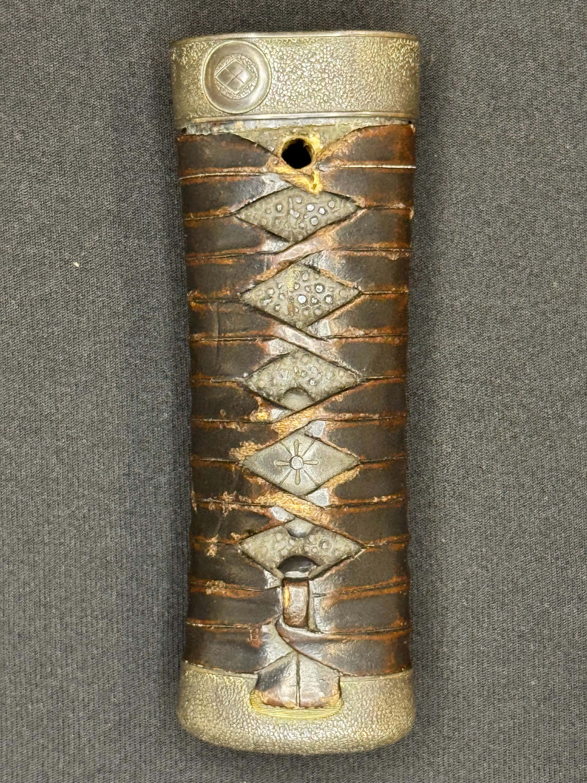 Antique Nihonto - Tanto in Koshirae, Signed Aizu Ju Michitoki, dated August  Genji 1 (1864)