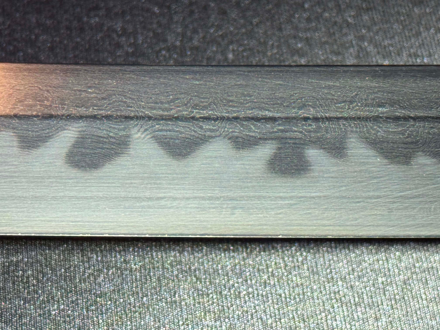 Phoenix Armory Katana - Crimson Manji Folded Orishigane Clay-Tempered Horimono