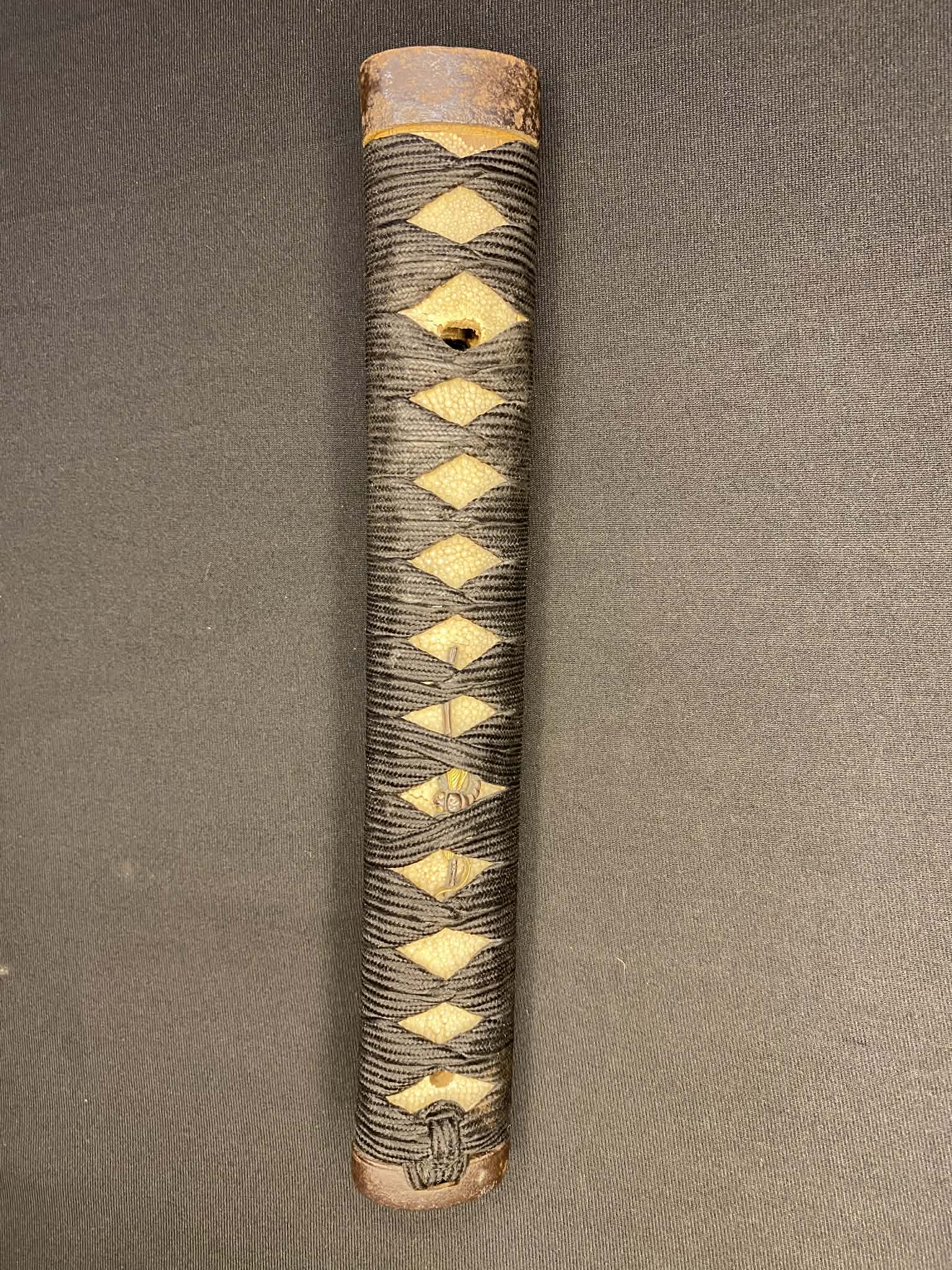 Antique Nihonto - Tachi in Katana Koshirae - signed Morihisa (unverified) possible Christian Tsuba