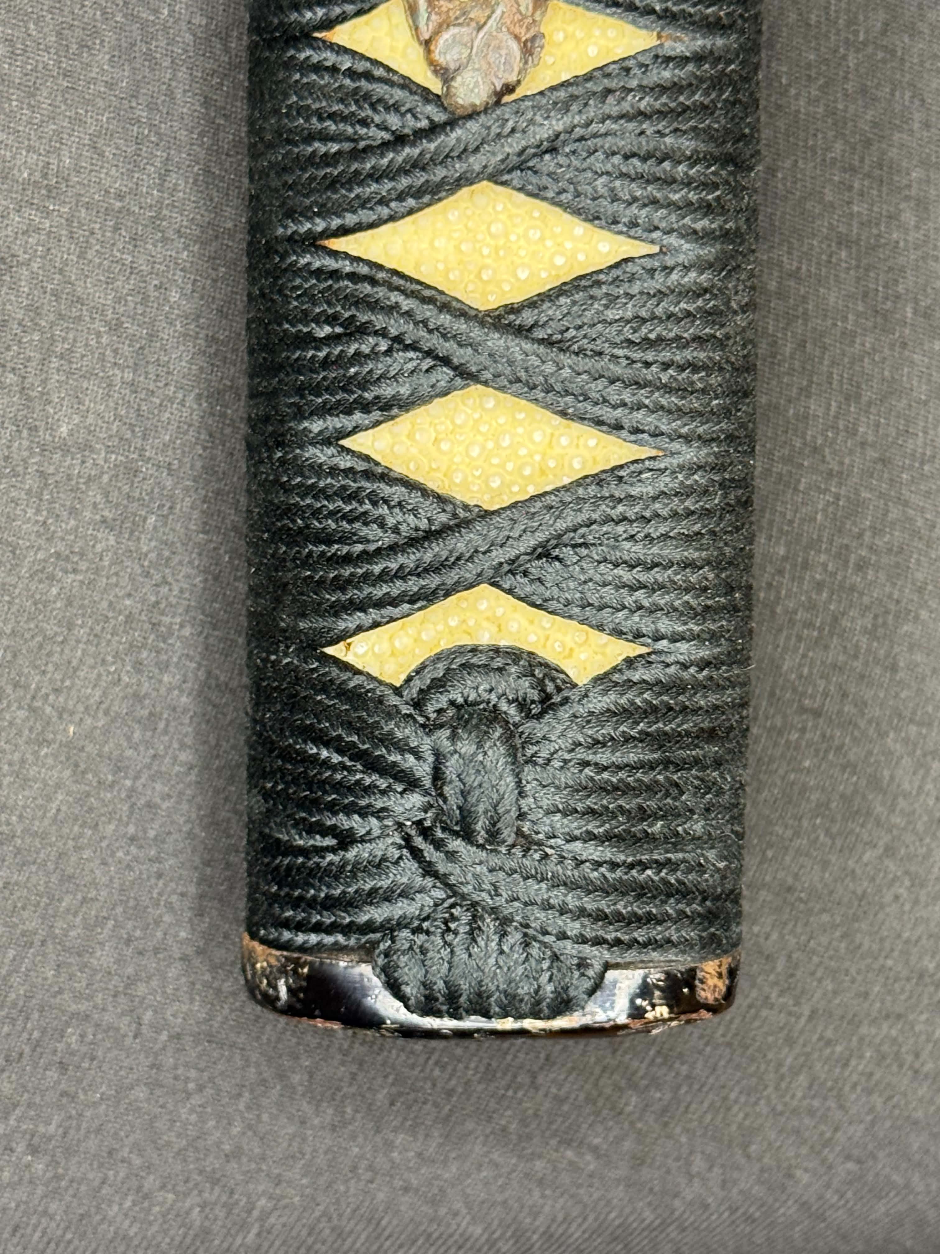 Antique Nihonto - LONG VERY WIDE Katana in Koshirae
