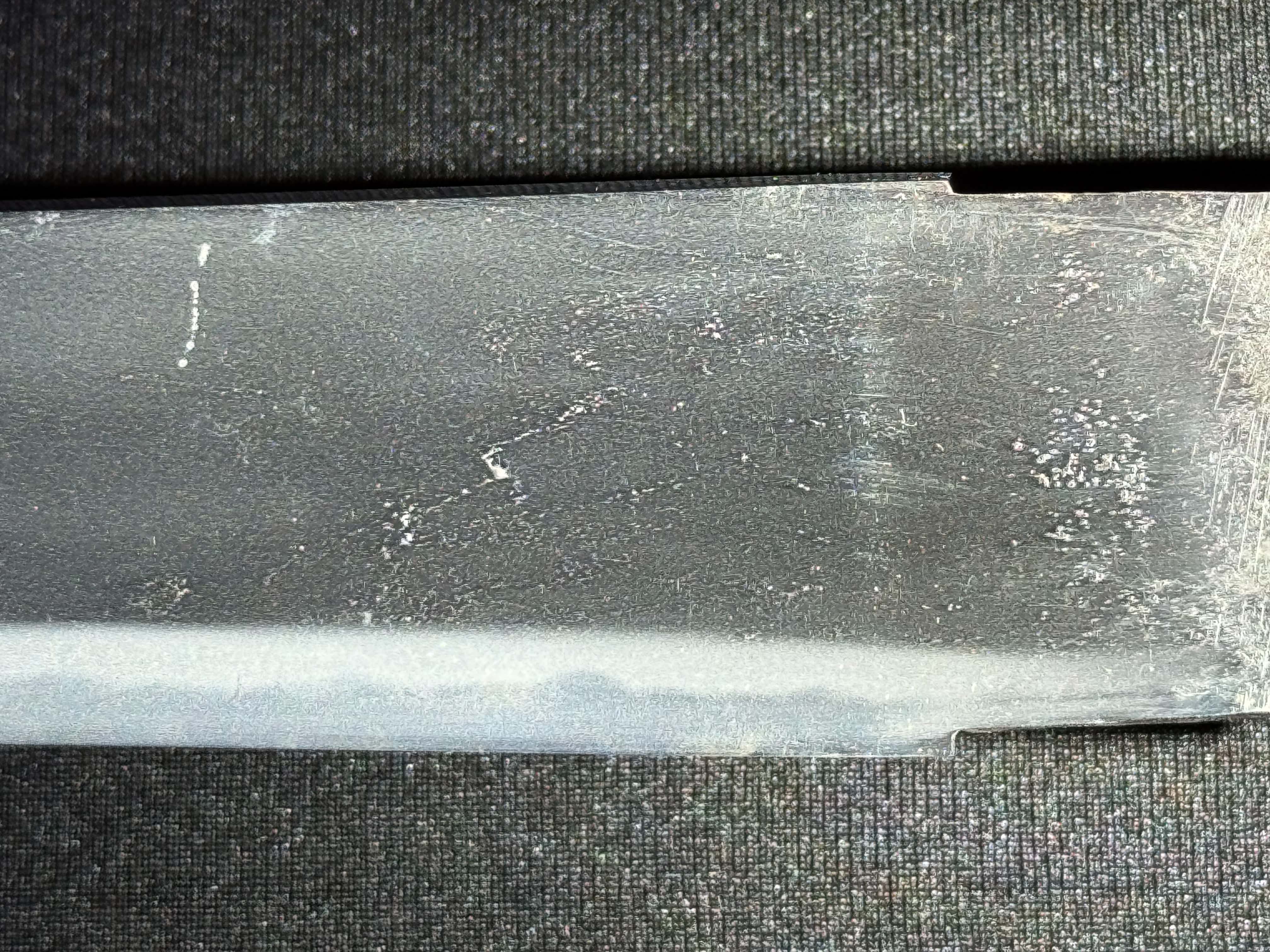Antique Nihonto - THICK WIDE Tanto in Shirasaya, signed Bizen Osafune Sukesada Saku (unverified)