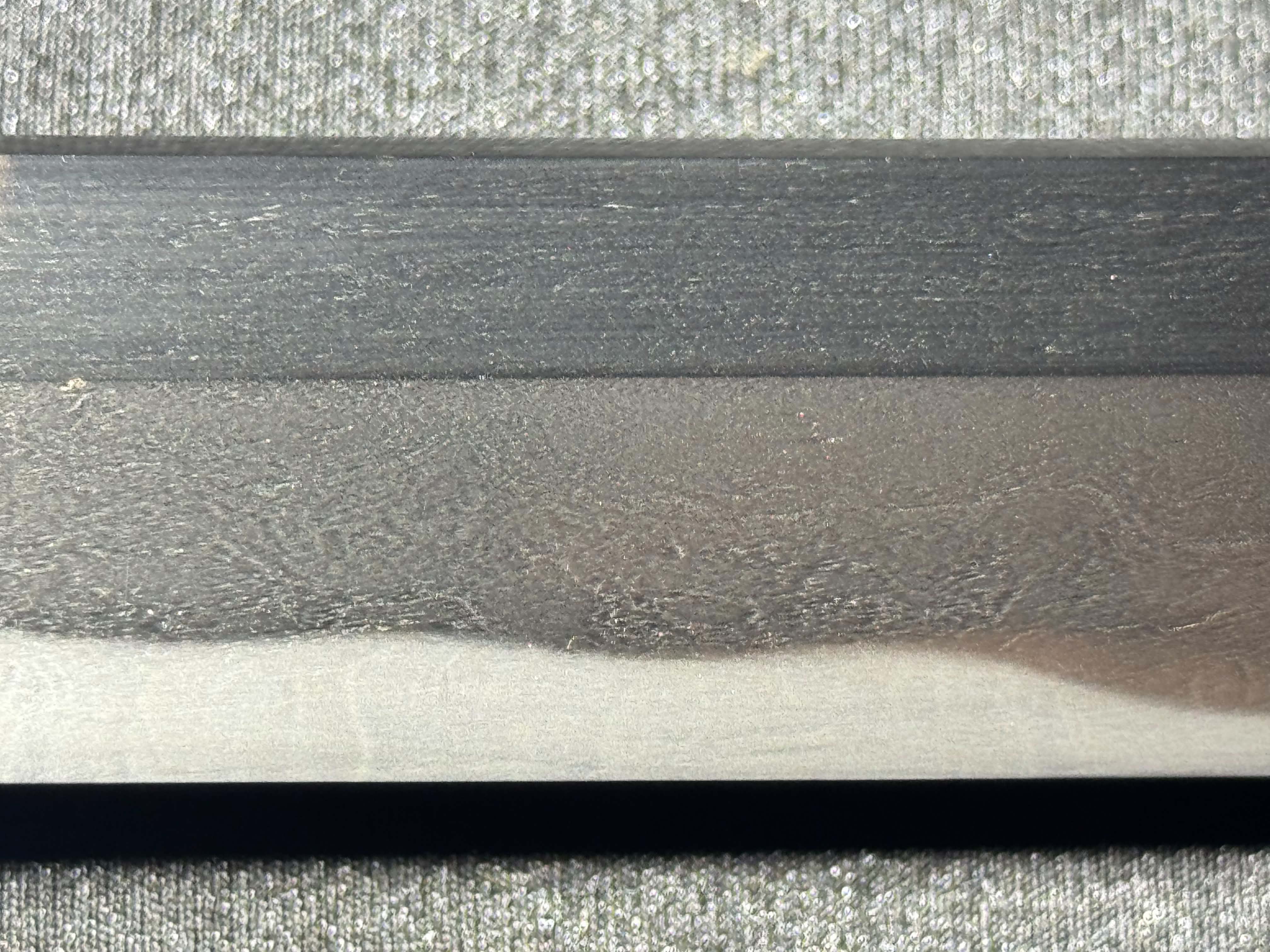 CONSIGNMENT Antique Nihonto - Wakizashi in Shirasaya, signed Settsu Ju Fujiwara Sadatsugu (unverified)