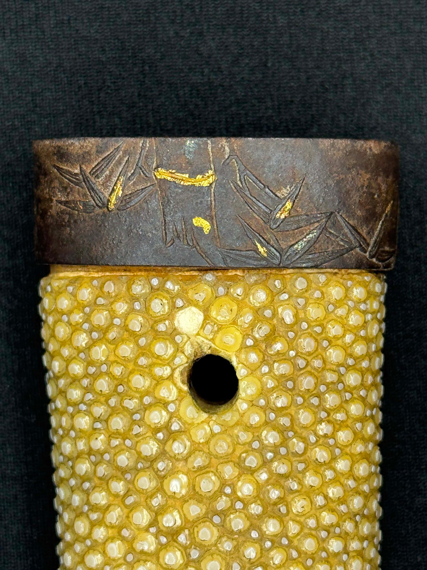 Antique Nihonto - Thick Armor Piercer Tanto with koshirae