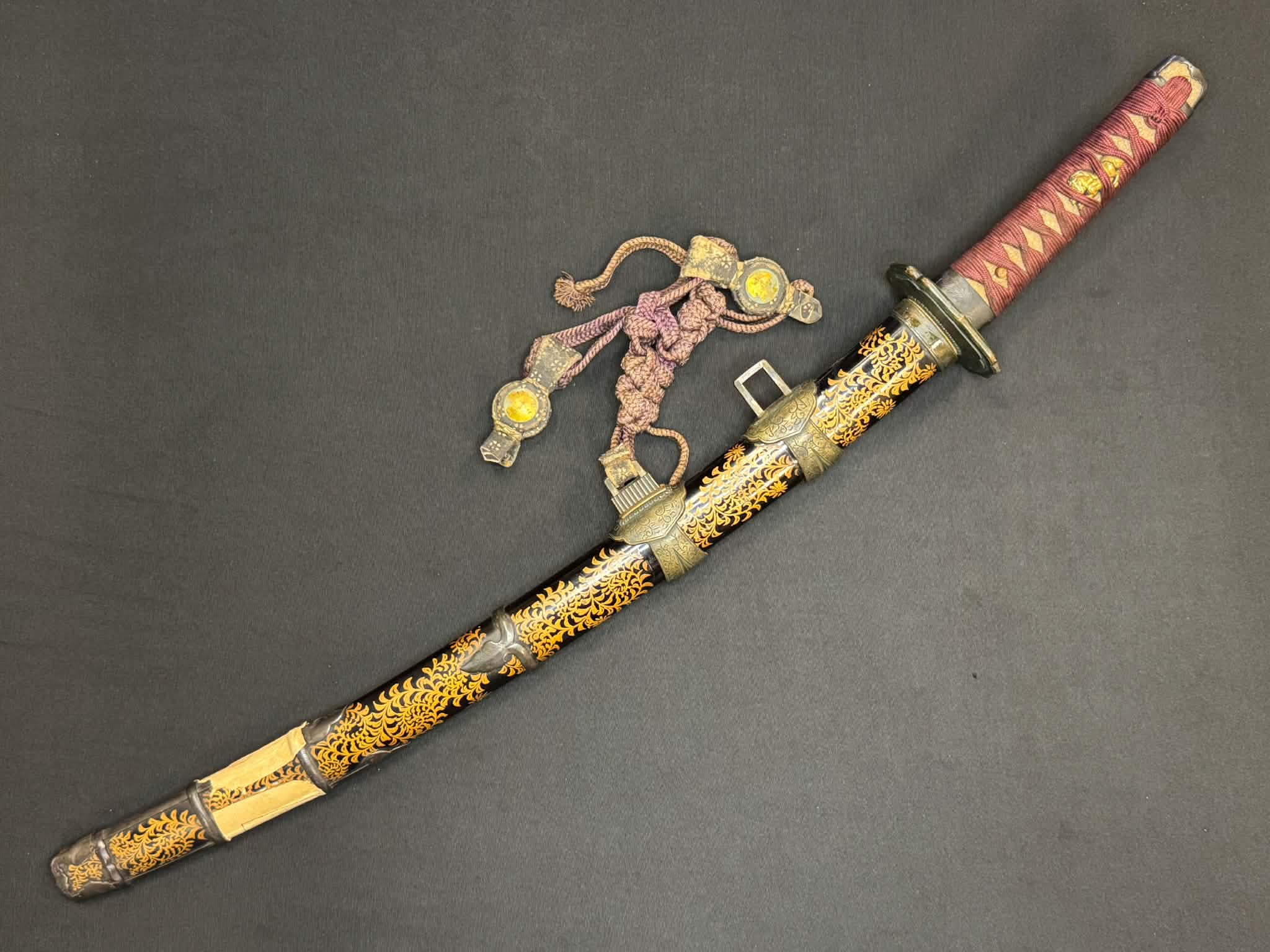 Antique Nihonto - Wakizashi in kodachi Koshirae with WW2 surrender tag