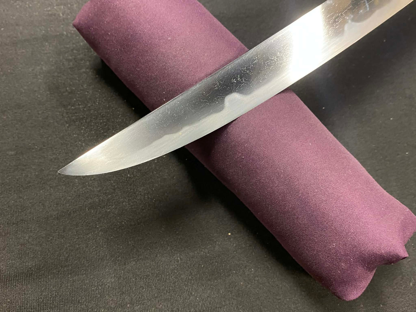 Antique Nihonto - Early Edo (3-400 years old) Wakizashi in Koshirae, signed Kanemoto (unverified)