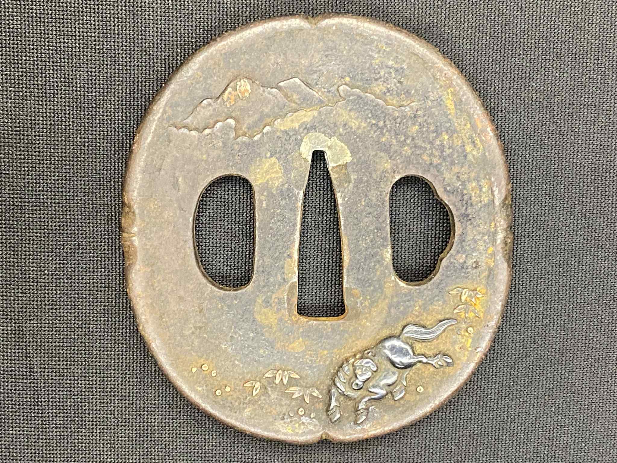 Antique Nihonto - Wakizashi in Horse-themed Koshirae- Late Muromachi Period (4-500 years old)