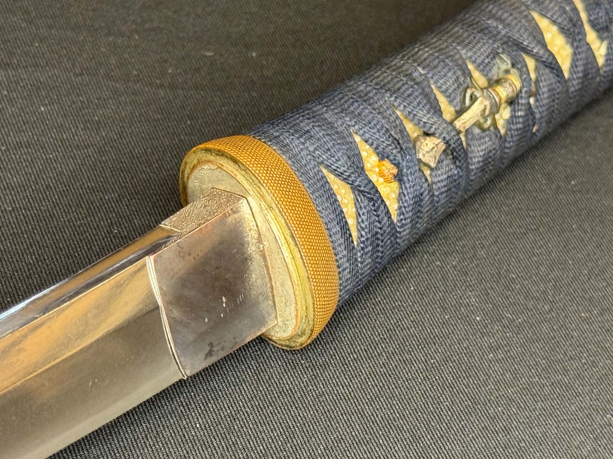 Antique Nihonto - THICCC Wakizashi in Koshirae, signed Ashu Kaifu Ju Ujiyoshi, NBTHK Certified
