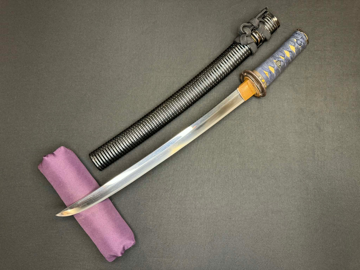 Antique Nihonto - Shobu Wakizashi in Koshirae
