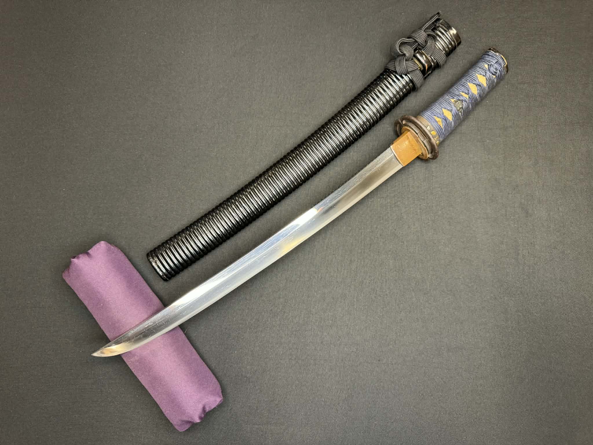 Antique Nihonto - Shobu Wakizashi in Koshirae