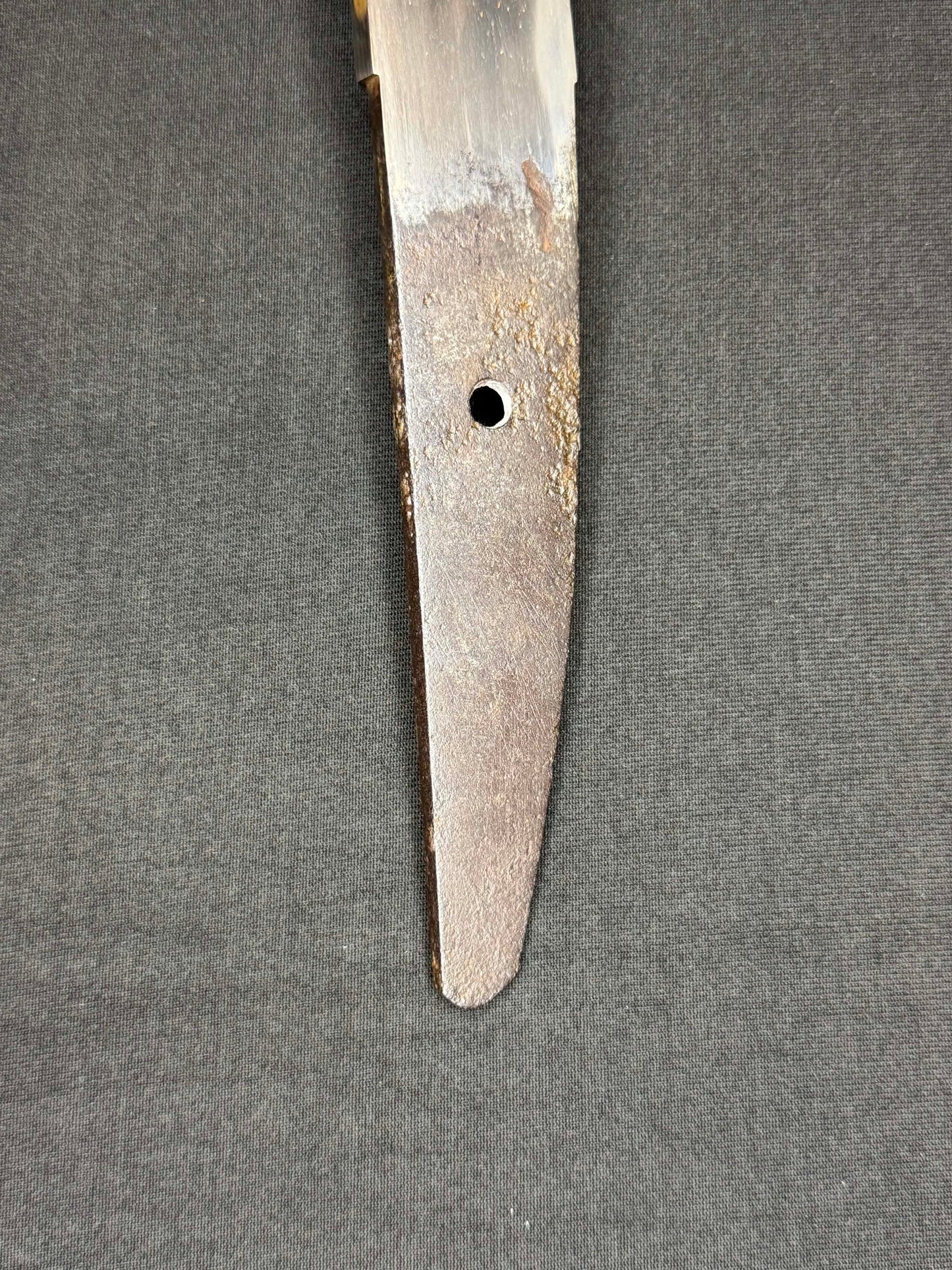 Antique Nihonto - Katakiriha Wakizashi in Shirasaya, Signed Soshu -hiro