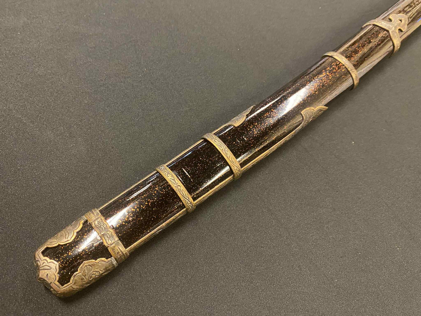 Antique Nihonto - Okissaki Katana in tachi koshirae - Edo (150-400 years old)
