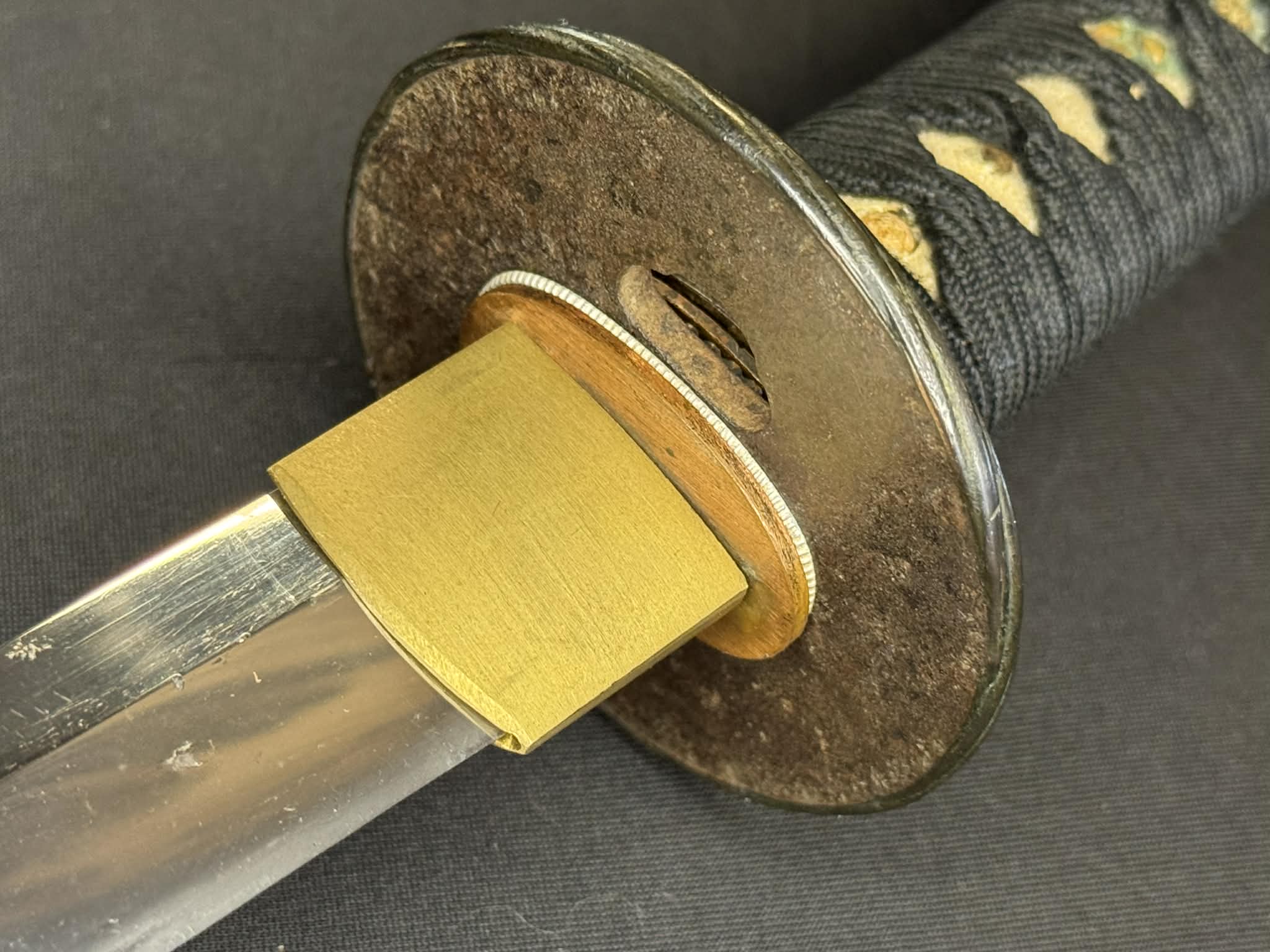 Antique Nihonto -  Katana in Koshirae - NBTHK Attributed to Kashu Katsuie