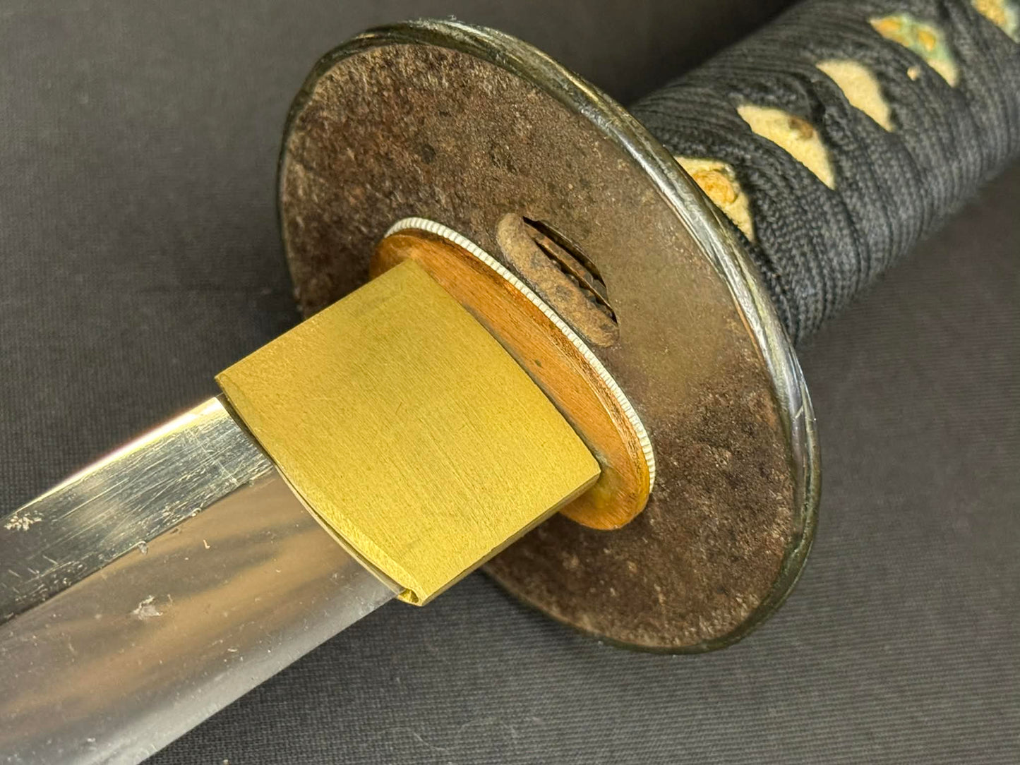 Antique Nihonto -  Katana in Koshirae - NBTHK Attributed to Kashu Katsuie