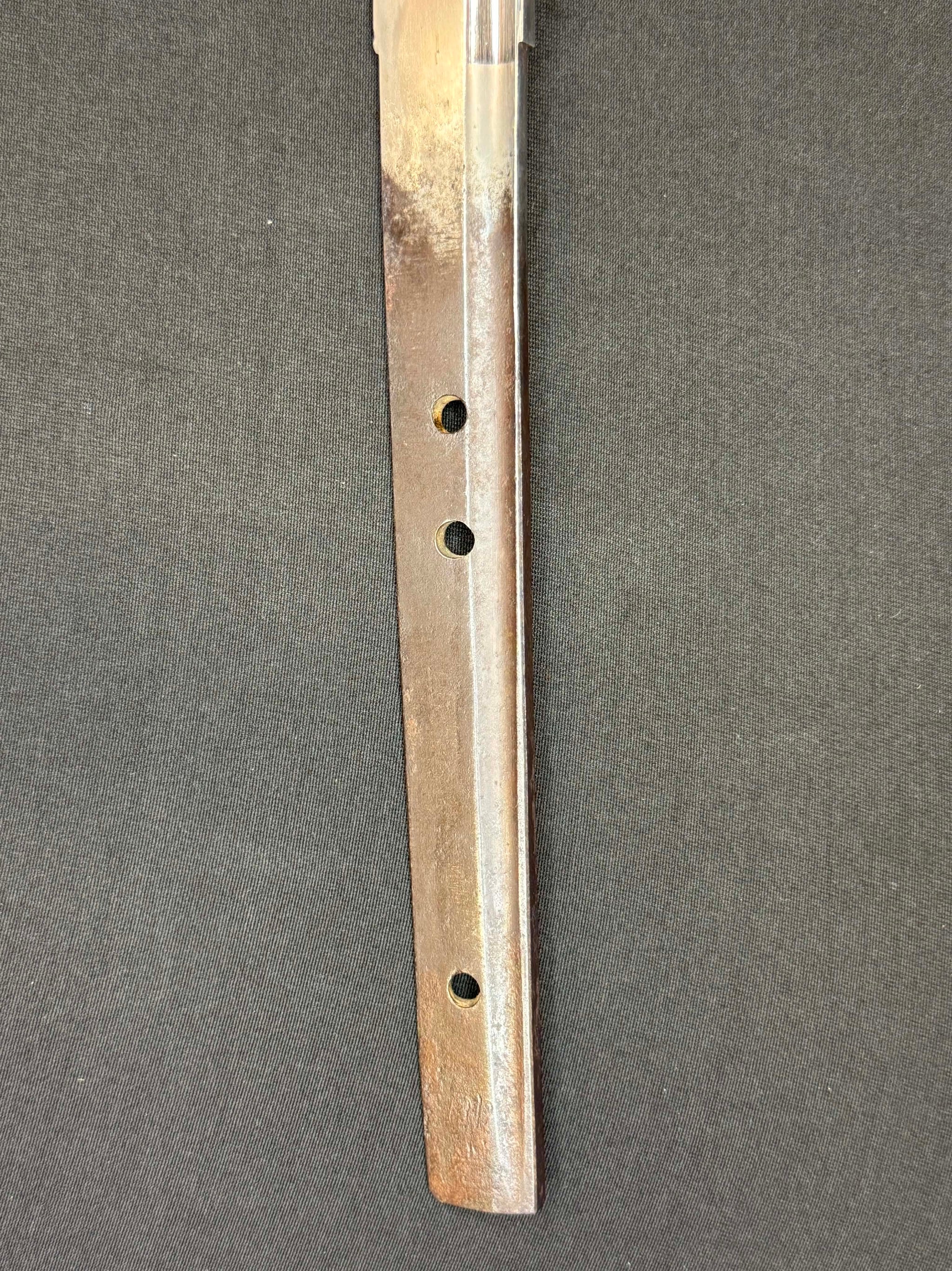 Antique Nihonto - Late Muromachi (500 years old) Katana with Tachi Koshirae, signed Sukemitsu, NBTHK Certified
