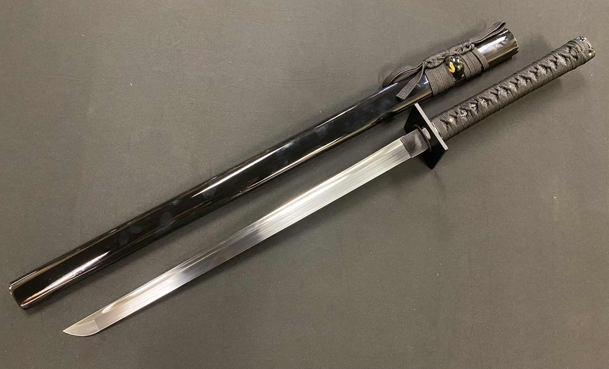 Phoenix Arms Short Ninjato 65Mn Silver Blade Ninja Sword - Chokuto
