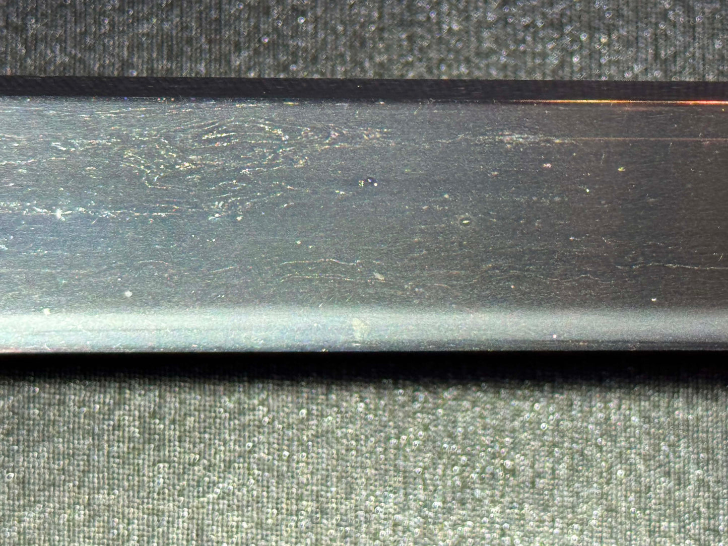 Antique Nihonto - Tanto in Shirasaya, signed Yoshimitsu (Tosa, Unverified)