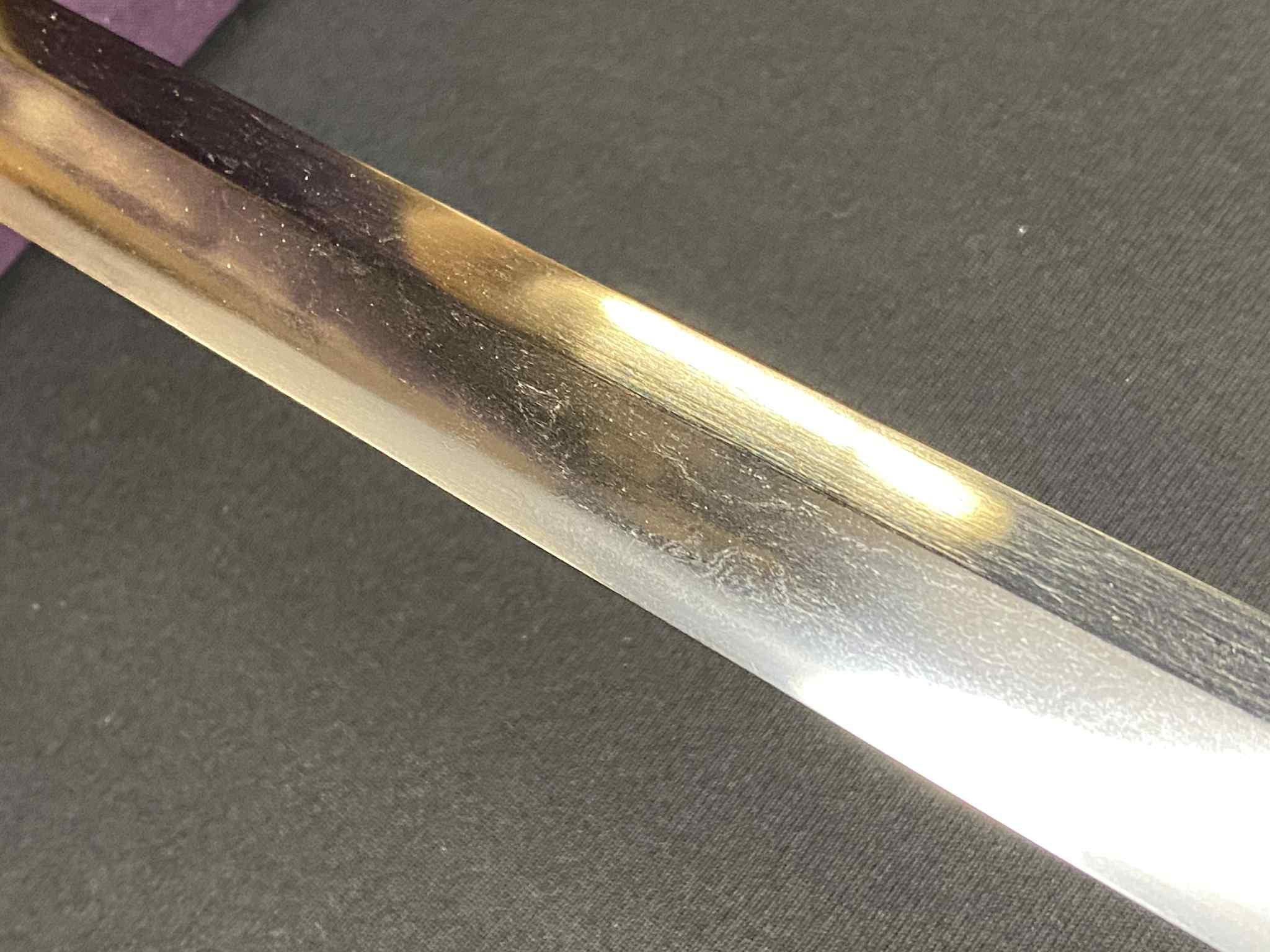 Antique Nihonto - Katana with Tachi Koshirae - Muramachi (5-600 years old) - NBTHK Attributed to Uda