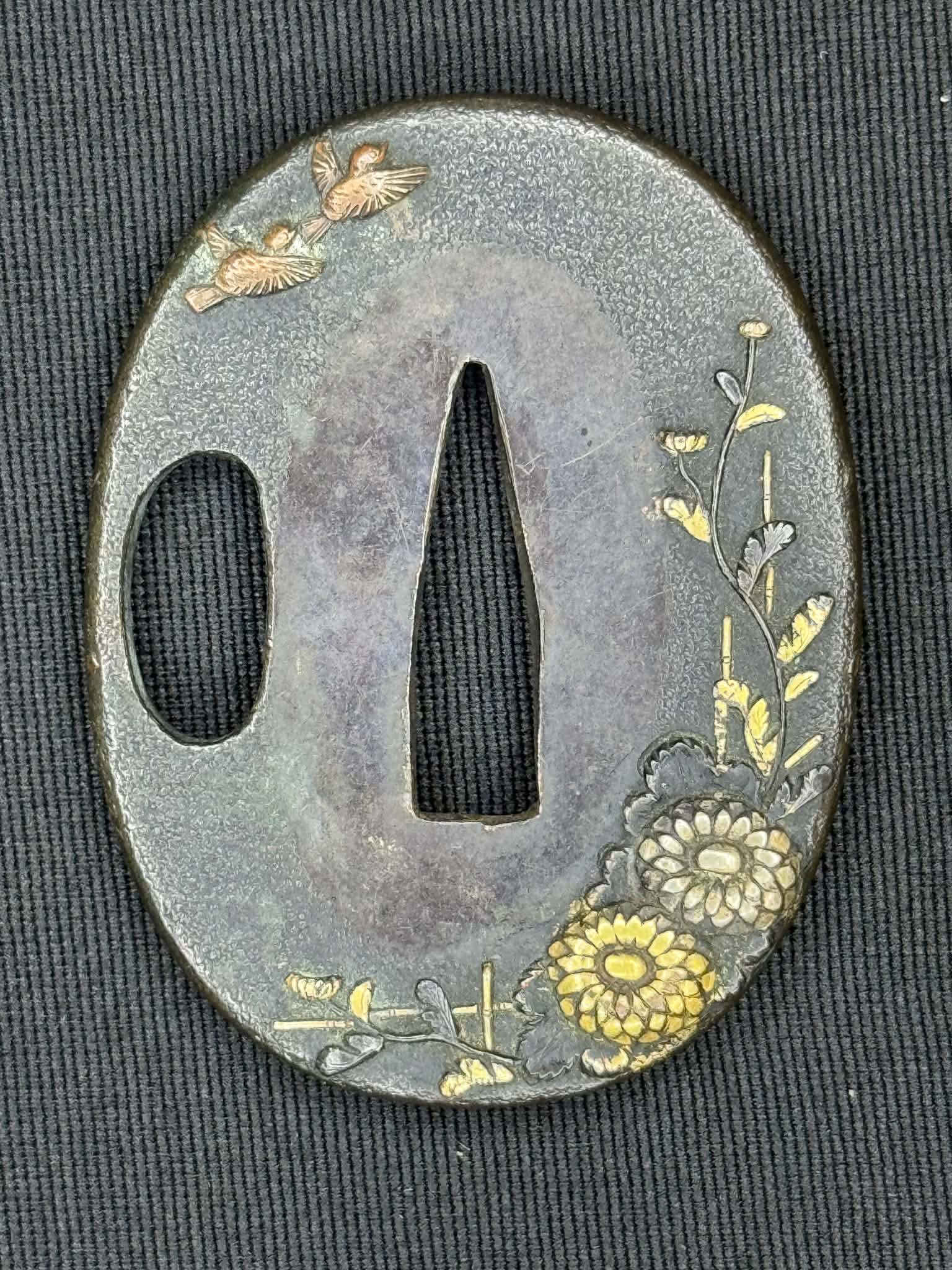 Antique Nihonto - Tanto in Koshirae, signed Kunishige (unverified)