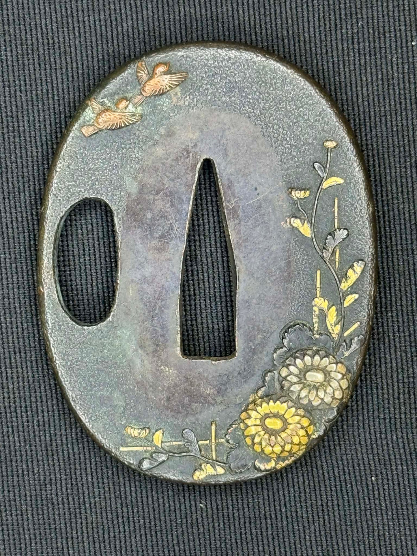 Antique Nihonto - Tanto in Koshirae, signed Kunishige (unverified)