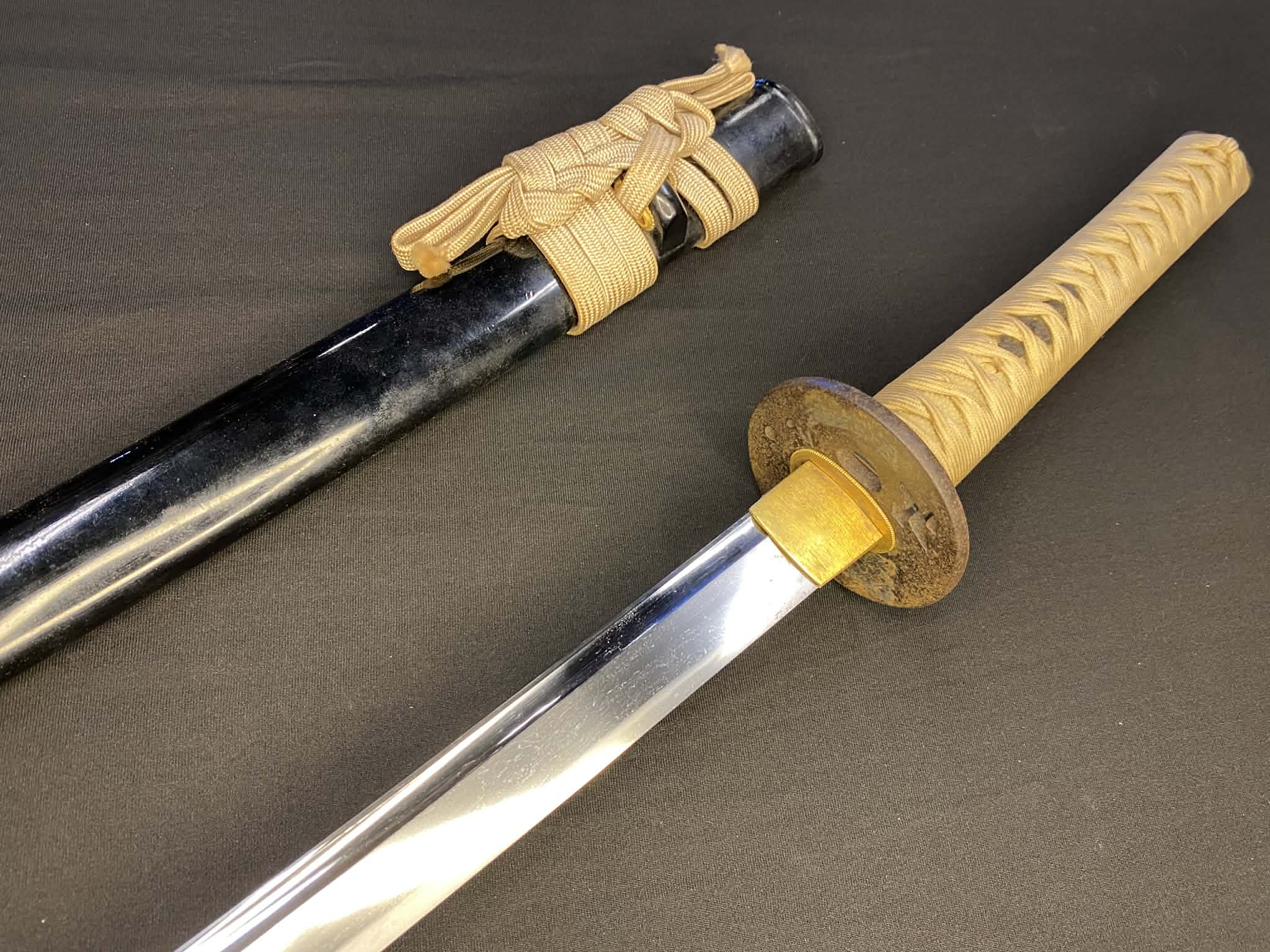 Antique Nihonto - Katana with iai Koshirae - signed Moritaka (unverified)