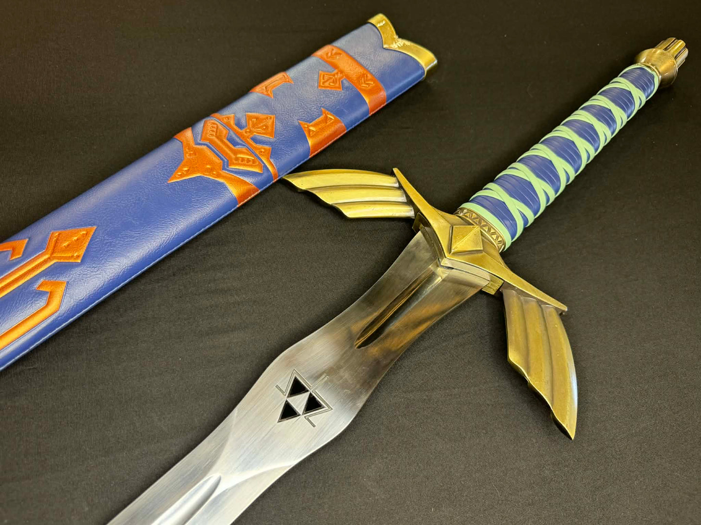 Upgraded Legacy Blades Legend of Zelda Master Sword - 1095 spring tempered steel