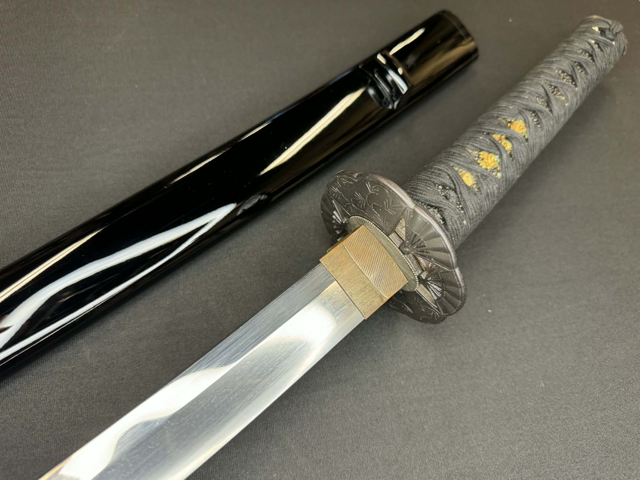 Antique Nihonto - Late Edo Katana in Koshirae