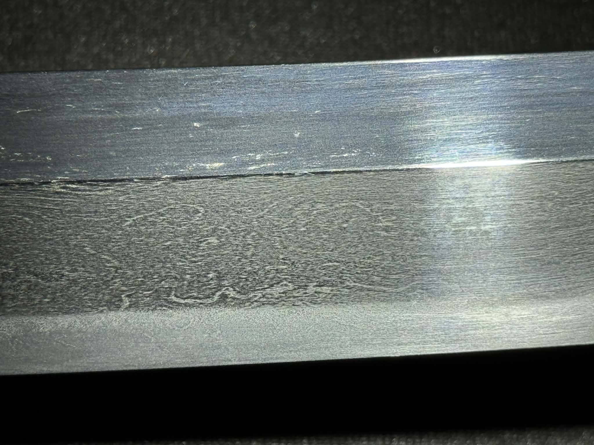 Antique Nihonto - Katana in shirasaya - signed Fujyuhiro (unverified)