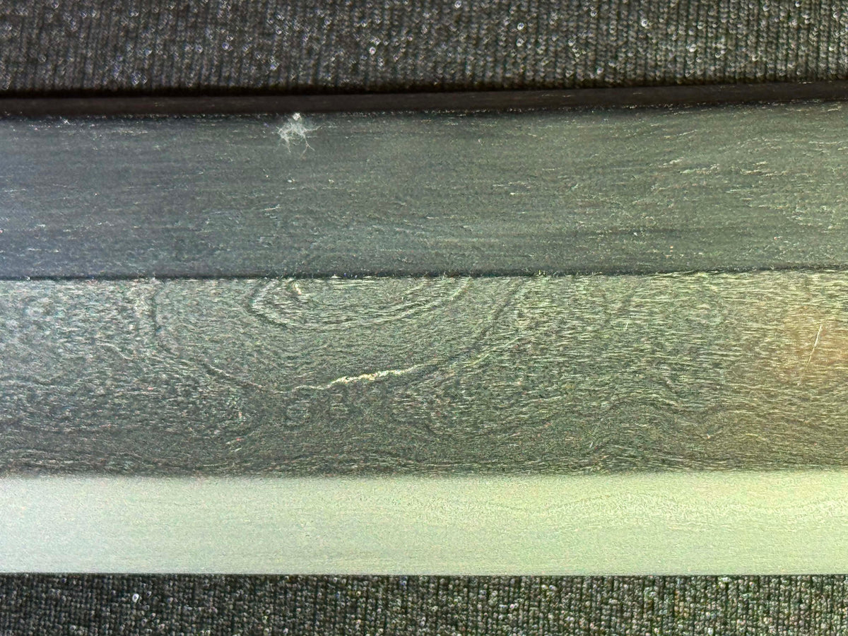 Antique Nihonto - Late Edo GIANT Katana with Koshirae, Signed Koshu Yori Katsuyamajo Minami Hisatsugu Saku Kore, Dated Tenpo 13 (1842) February, NBTHK Certified