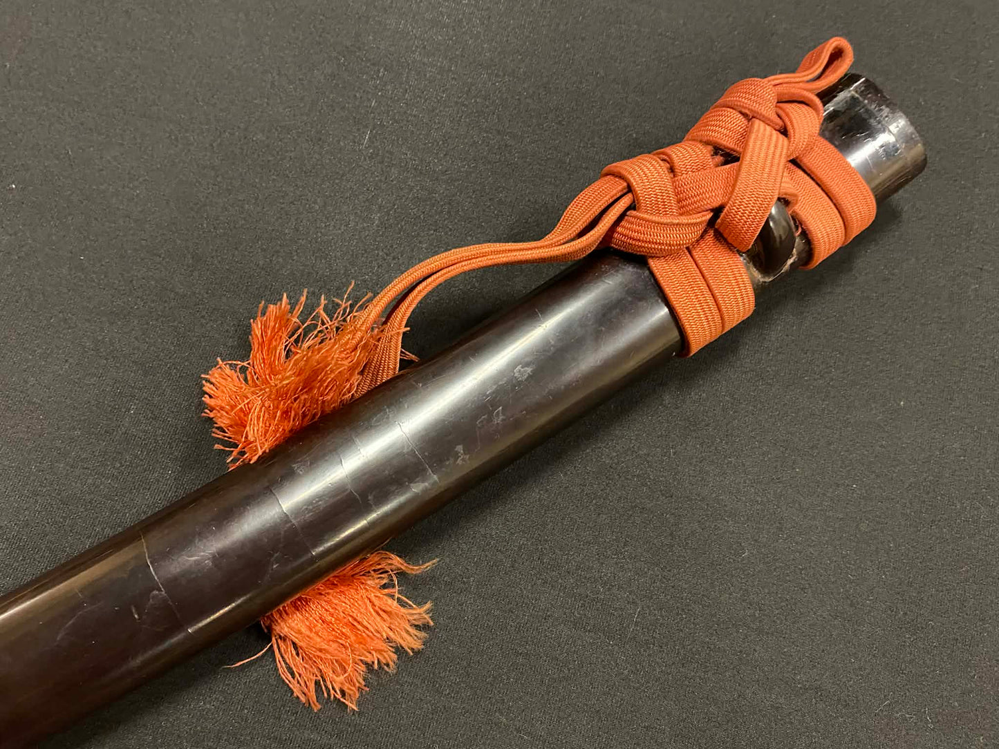 Antique Nihonto - Early Edo (350 years old) Kanmuri-Otoshi Wakizashi in Koshirae - NTHK attributed to Shimosa Daijo Kanemasa