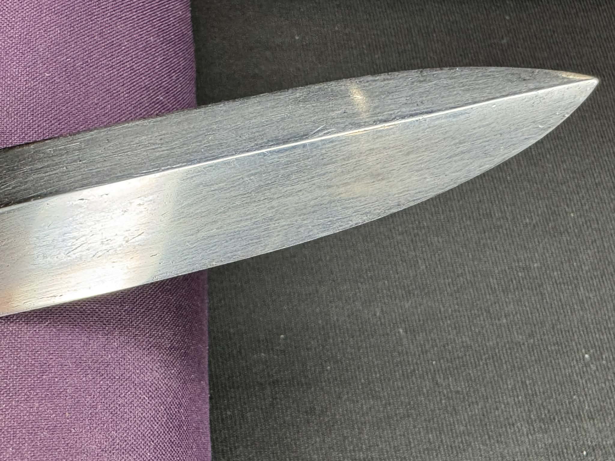 Antique Nihonto -  Edo Period (150-300 years old) Tanto in Koshirae - Kissaki Moroha zukuri