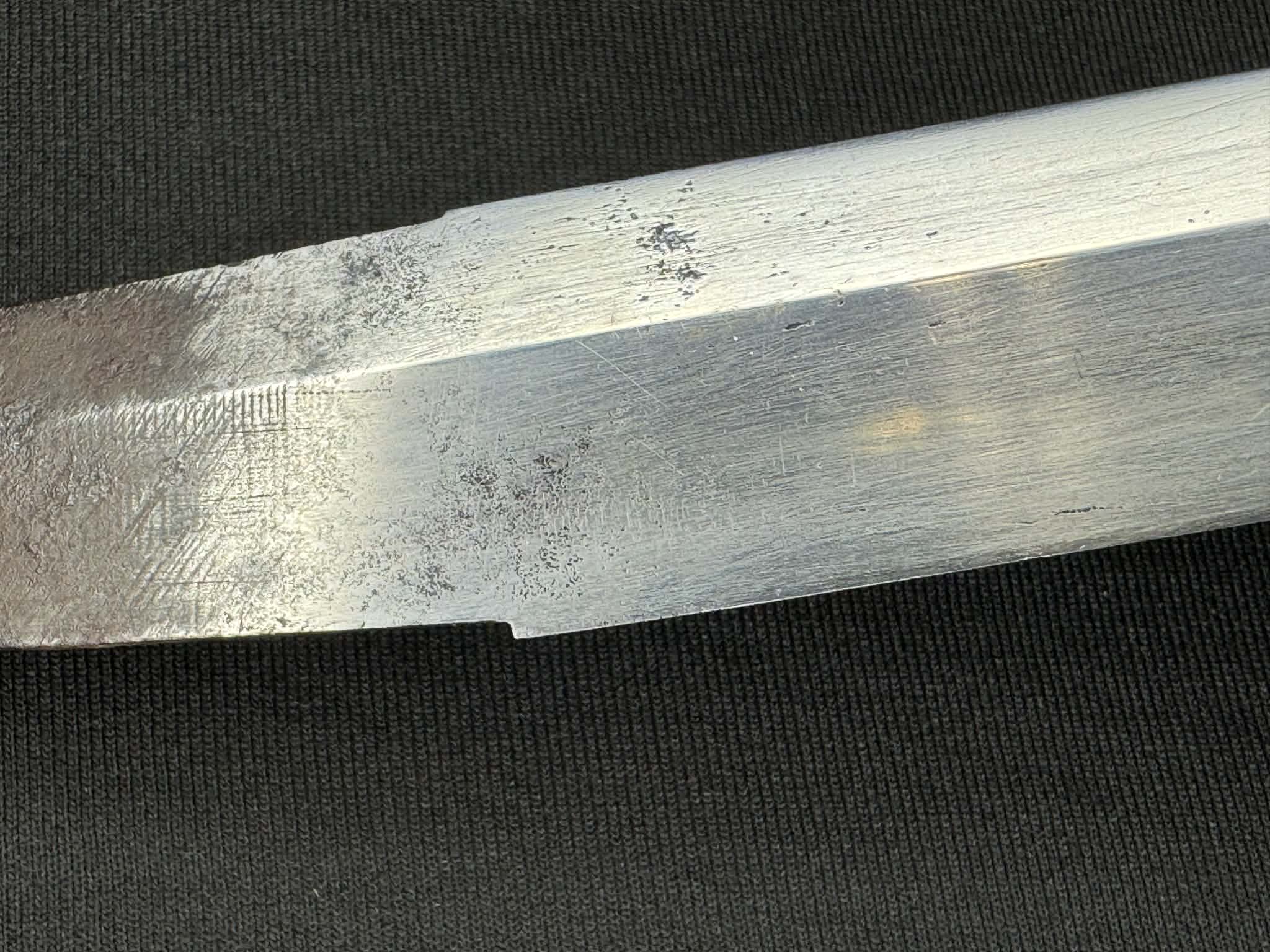 Antique Nihonto -  Edo Period (150-300 years old) Tanto in Koshirae - Kissaki Moroha zukuri