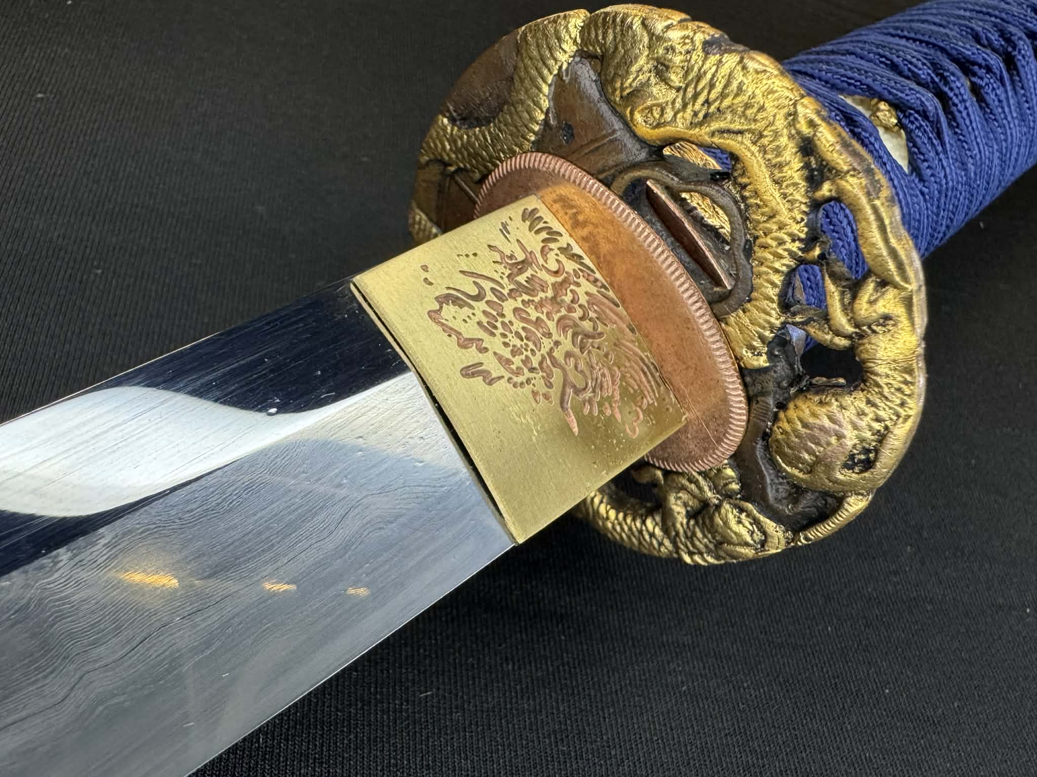 Phoenix Armory Craftsman Elite Katana - Rain Dragon forge-folded Orishigane/Tamahagane