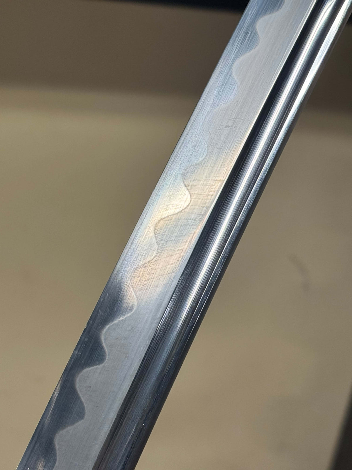 USED Thaitsuki Sunflower Katana, 1095 Clay tempered exclusive